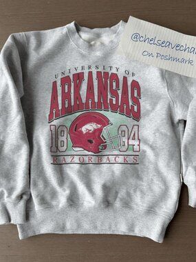 University of Arkansas Razorbacks Football Sweatshirt, Arkansas Razorbacks Shirt
